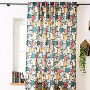 Шторы Schner-Leben, синий