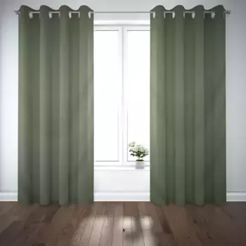 Шторы Schner-Leben, зеленый