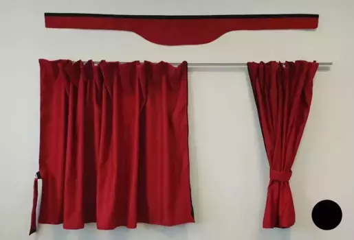 Шторы Sonstige, красный