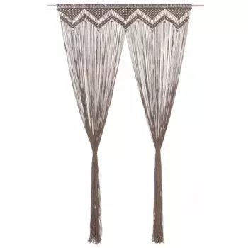 Шторы The Living Store, серо-коричневый