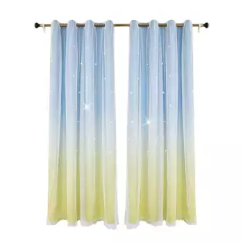 Шторы Topchances, синий