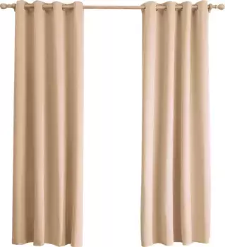 Шторы Topchances, желтый