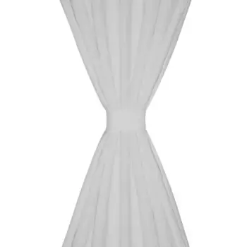 Шторы Vidaxl, белый