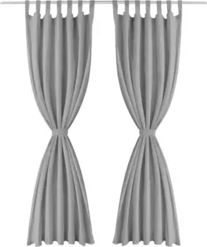Шторы Vidaxl, серый