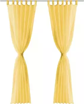 Шторы Vidaxl, желтый