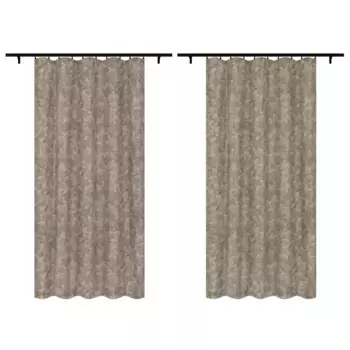 Шторы Voppi, коричневый