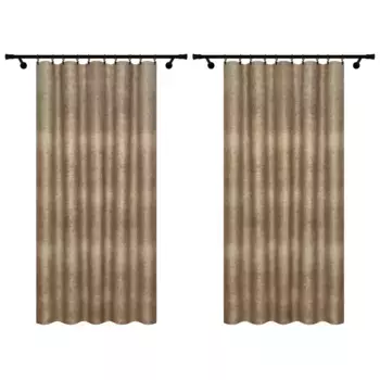 Шторы Voppi, коричневый