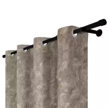 Шторы Voppi, коричневый