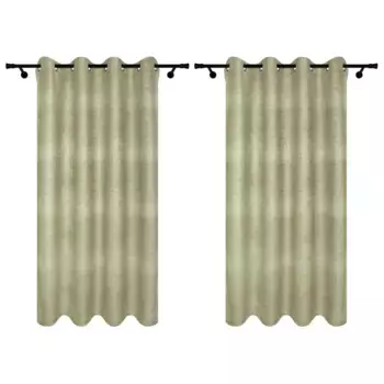 Шторы Voppi, зеленый