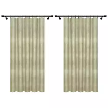 Шторы Voppi, зеленый