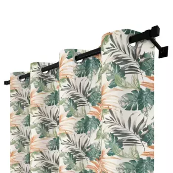 Шторы Voppi, зеленый