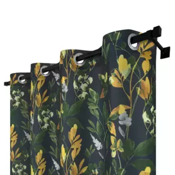 Шторы Voppi, зеленый