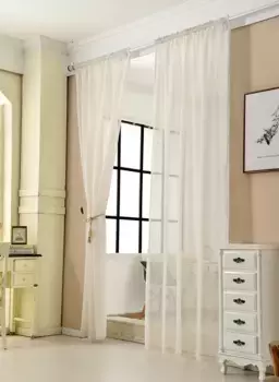 Шторы WOLTU, бежевый