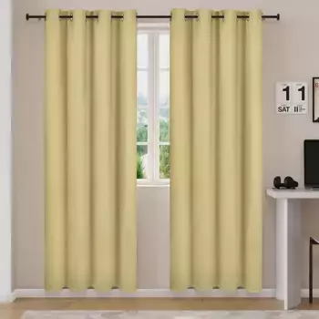 Шторы WOLTU, бежевый