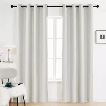 Шторы затемняющие Deconovo, кремовый