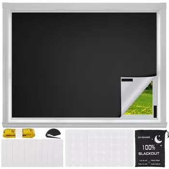 Шторы затемняющие Jokapy Blackout Shades, черный