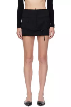 Шу-шу "мини-юбка карако" Jacquemus, черный