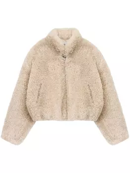 Шуба Anasta из искусственного меха MARANT TOILE, нейтральный цвет