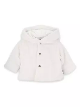 Шуба из искусственного меха Knot, белый