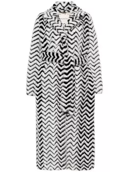 Шуба из искусственного меха VALENTINI 1972, белый