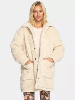 Шуба стандартного кроя Billabong, белый