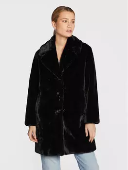 Шуба стандартного кроя Blugirl Blumarine, черный