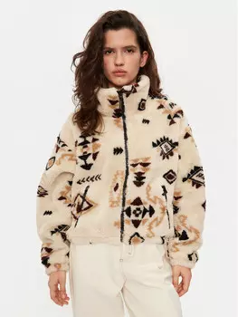 Шуба стандартного кроя Brunotti, экрю