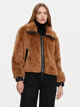 Шуба стандартного кроя Dixie, коричневый