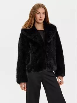 Шуба стандартного кроя Marciano Guess, черный