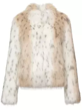 Шуба Wild Dream из искусственного меха Unreal Fur, белый