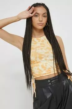 Шумный майский топ Noisy May, оранжевый