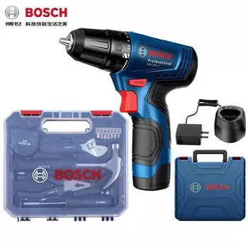 Шуруповерт Bosch GSR120-Li + набор инструментов