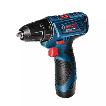 Шуруповерт Bosch GSR 120-Li с двумя аккумуляторами и угольной щеткой