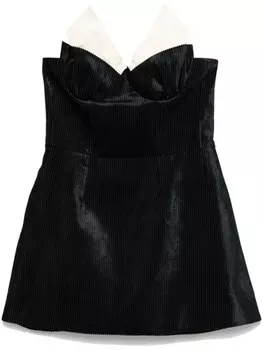 SHUSHU/TONG платье-бюстье мини, черный
