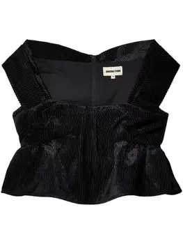 SHUSHU/TONG плиссированный верх, черный