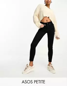 Шварц-джинсы скинни ASOS DESIGN Petite