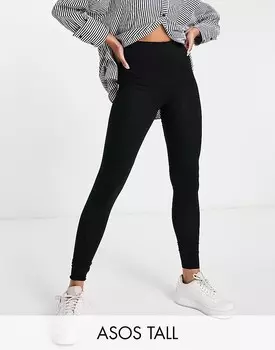 Шварцовые леггинсы ASOS DESIGN Tall