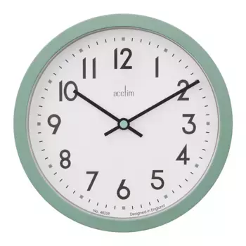 Швеция Acctim настенные часы, мятно-зеленый