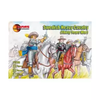 Шведская тяжелая кавалерия, Thirty Years War Miniatures (1:72) (Mars Figures)