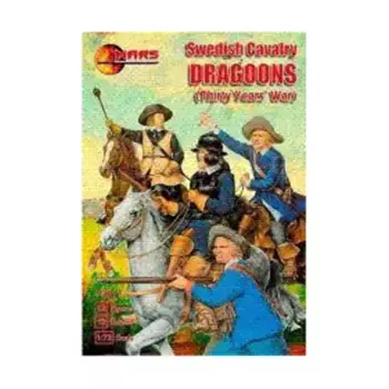 Шведские кавалерийские драгуны, Thirty Years War Miniatures (1:72) (Mars Figures)