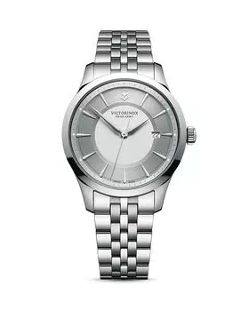 Швейцарские армейские часы Alliance, 40 мм Victorinox, серебряный
