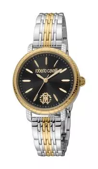 Швейцарские кварцевые часы Roberto Cavalli, черный