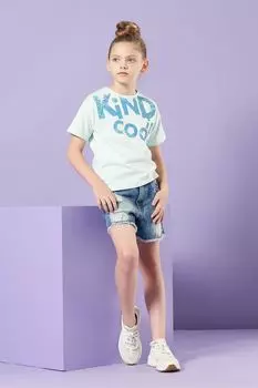 Sia Cool синяя футболка Angel & Rocket, синий