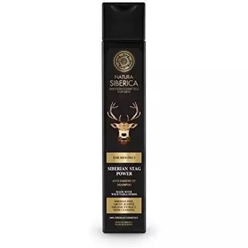 Сибирский Stag Power шампунь против перхоти для мужчин 250мл, Natura Siberica