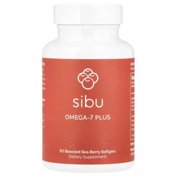 Sibu Beauty, Омега-7 плюс, 60 мягких таблеток