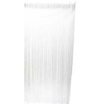 SIDCO занавеска из бисера занавеска из бисера дверная занавеска нить занавеска защита от насекомых перегородка комнаты PE, белый