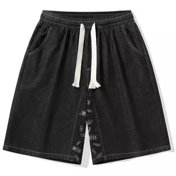 Sideeffect Джинсовые шорты унисекс, Темно-серый (купить шорты бесплатно)