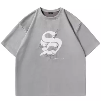 Sideeffect Футболка унисекс, Светло-серый