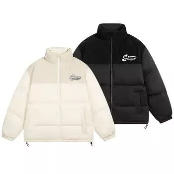 Sideeffect Стеганая куртка унисекс, Черный