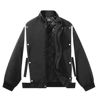 Sideeffect Стеганая куртка унисекс, Темно-серый